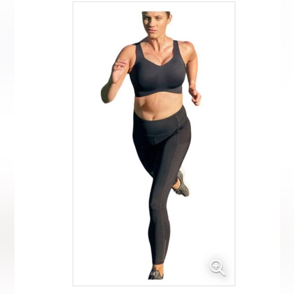 Knix Catalyst Sports Bra Black Size 6 - Picture 1 of 15